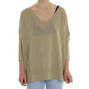 MAGLIA IN LUREX BEIGE